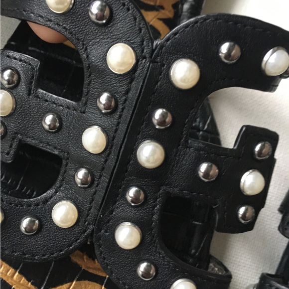 Sam Edelman Bay embellished slip on sandals Size 9.5 - Picture 4 of 13